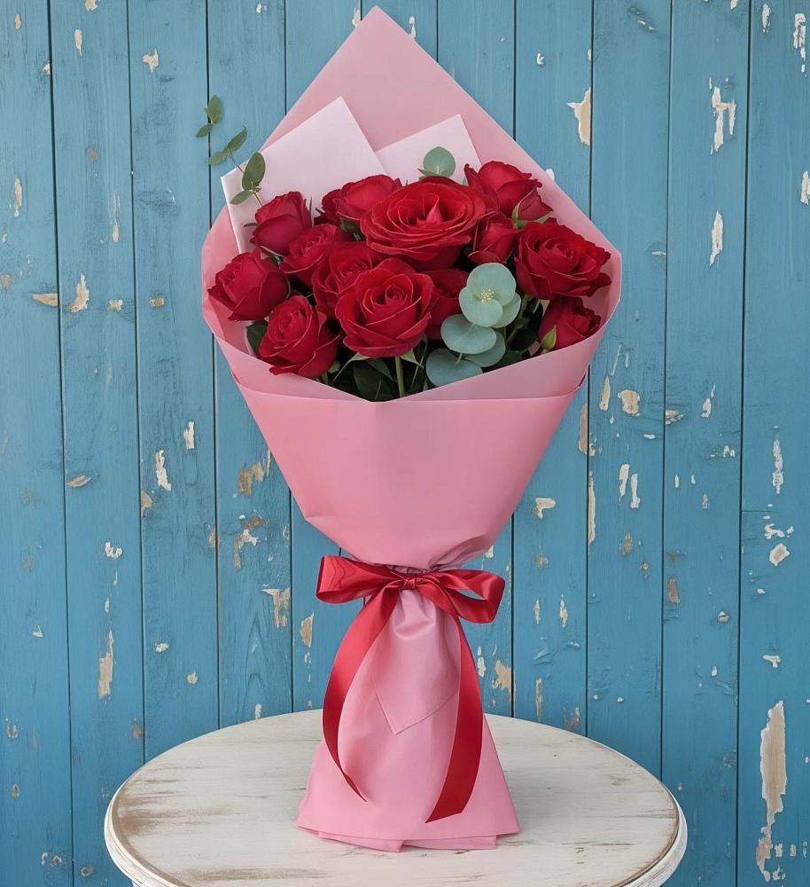 Букет цветов из: Розы в Тевризе