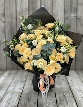 Букет цветов из:  Розы и Лизиантусы #REPLACE_PRED# Тевризе