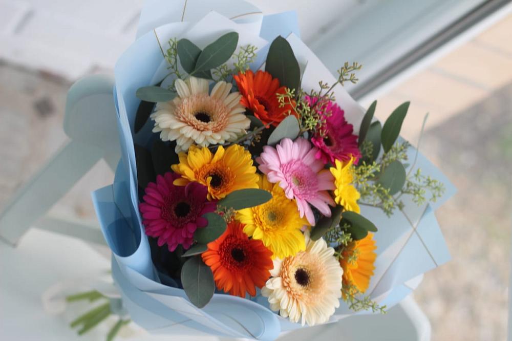 Букет цветов из: Герберы в Тевризе