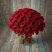 Букет 55 Красных роз Фридом #REPLACE_PRED# Тевризе