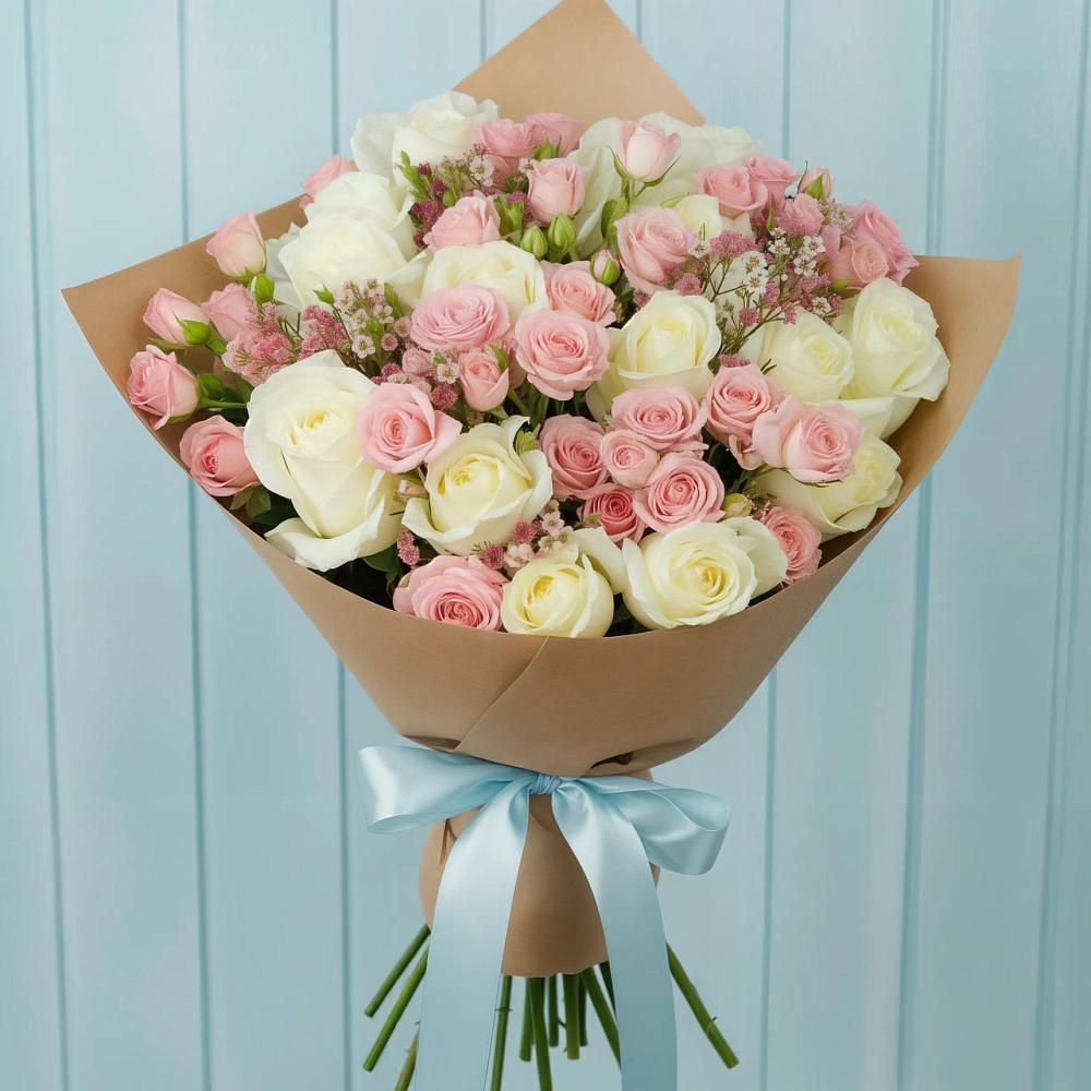 Букет цветов из: Розы в Тевризе