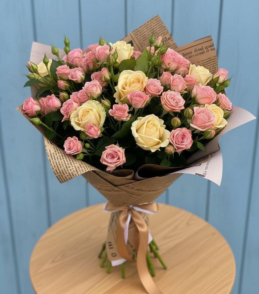 Букет цветов из: Розы в Тевризе