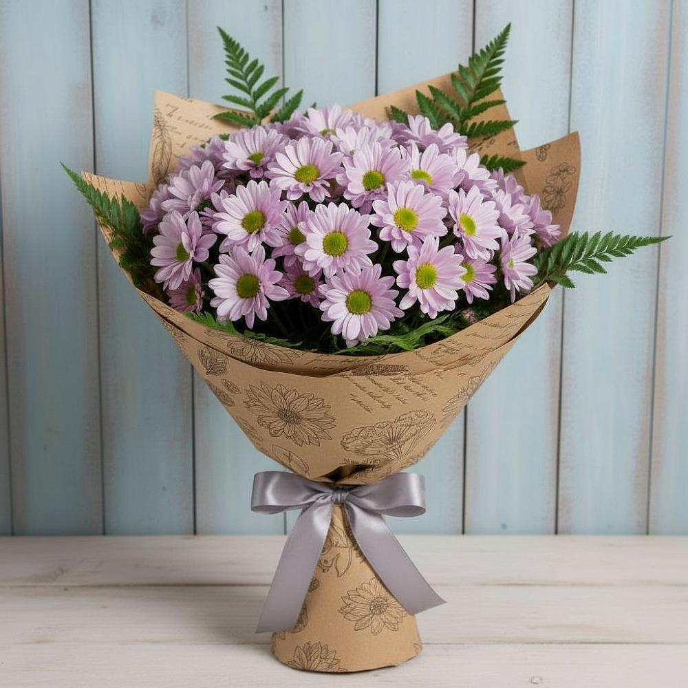 Букет цветов из: Хризантемы в Тевризе