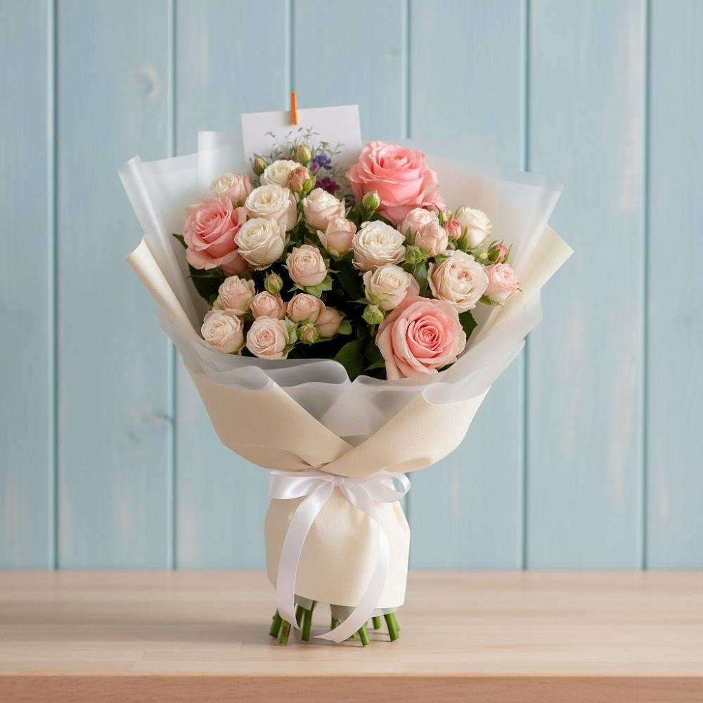 Букет цветов из: Розы в Тевризе