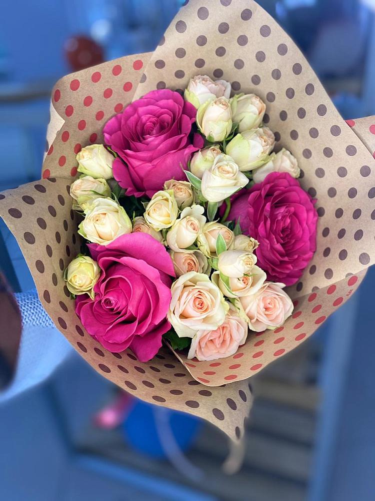 Букет цветов из: Розы в Тевризе