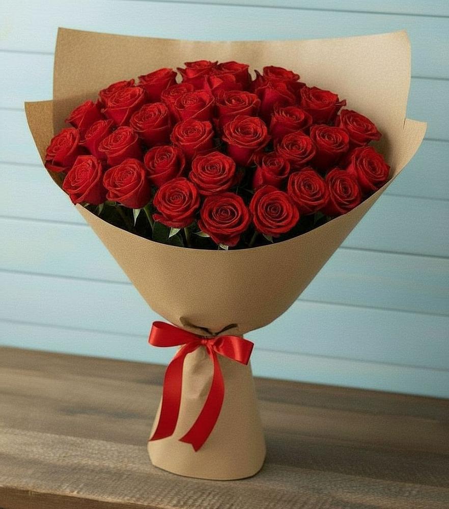 Букет Красные розы Милано в Тевризе