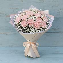 Букет цветов из:  Гвоздики в Тевризе