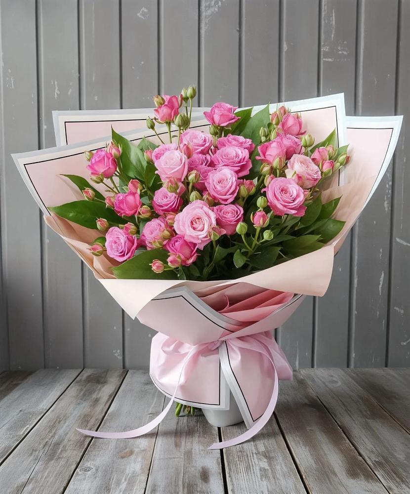 Букет Розовый кустик в Тевризе