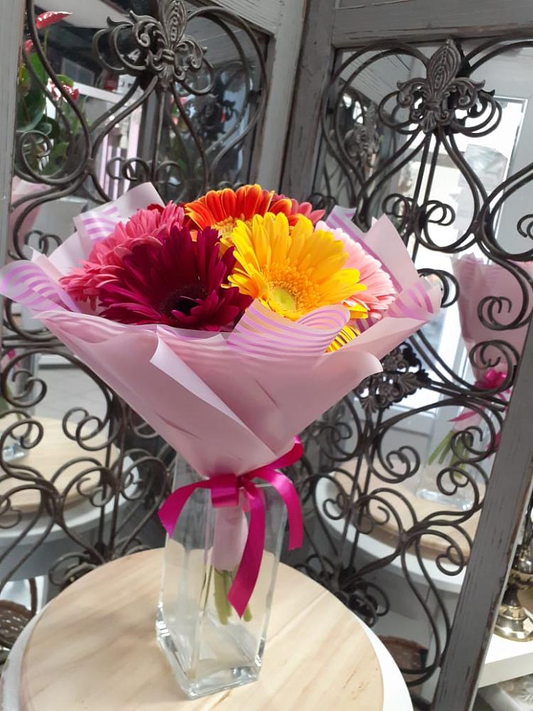 Букет цветов из: Герберы в Тевризе