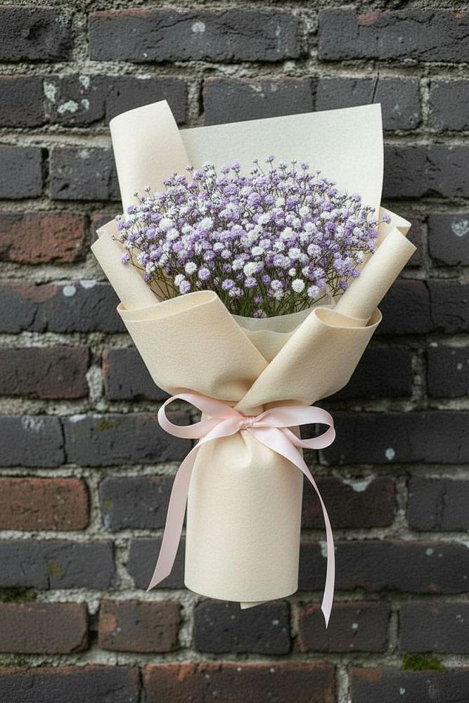 Букет цветов из: Гипсофила в Тевризе