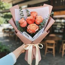 Букет цветов из:  Розы в Тевризе