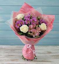 Букет цветов из:  Герберы в Тевризе