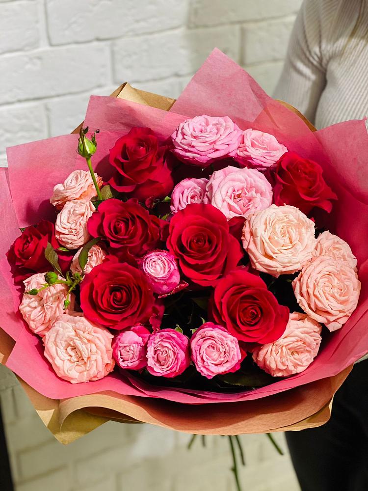 Букет цветов из: Розы в Тевризе