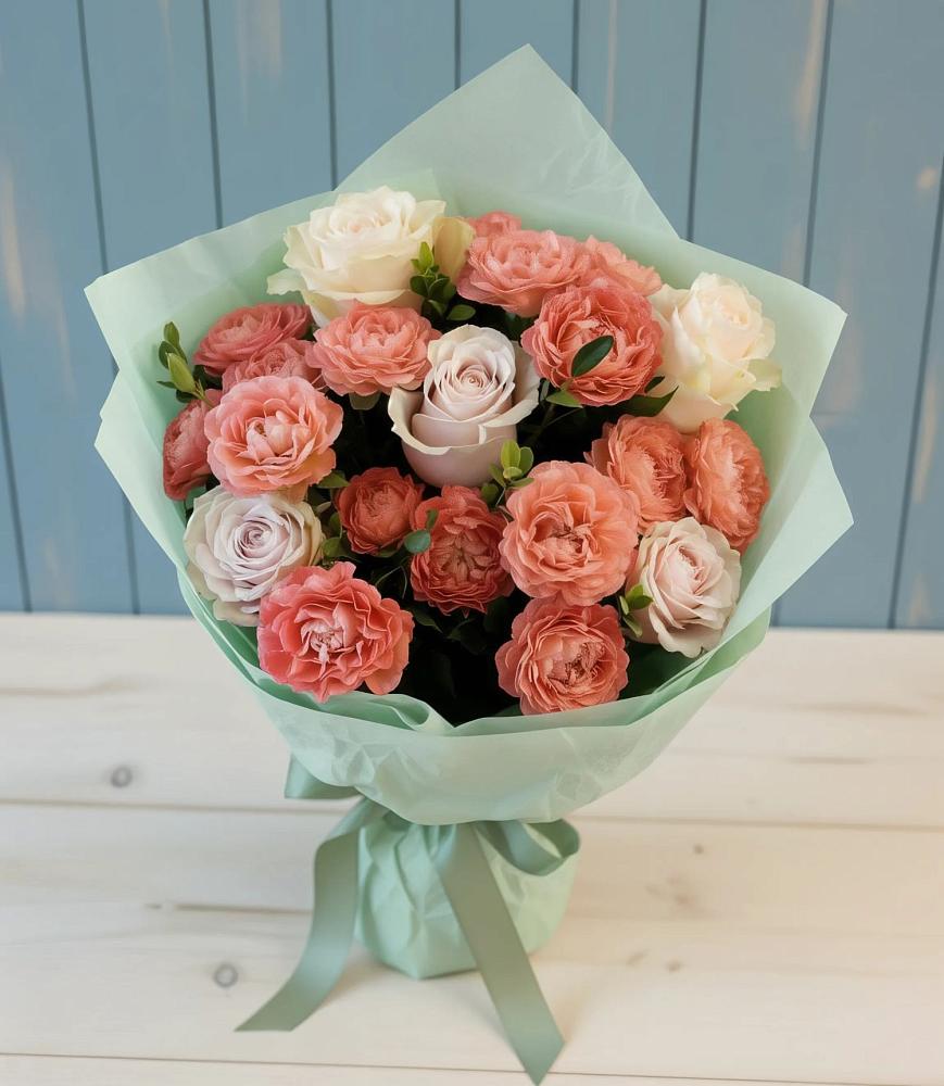 Букет цветов из: Розы в Тевризе