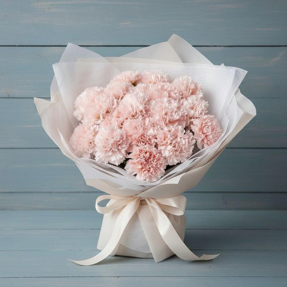 Букет цветов из: Гвоздики в Тевризе