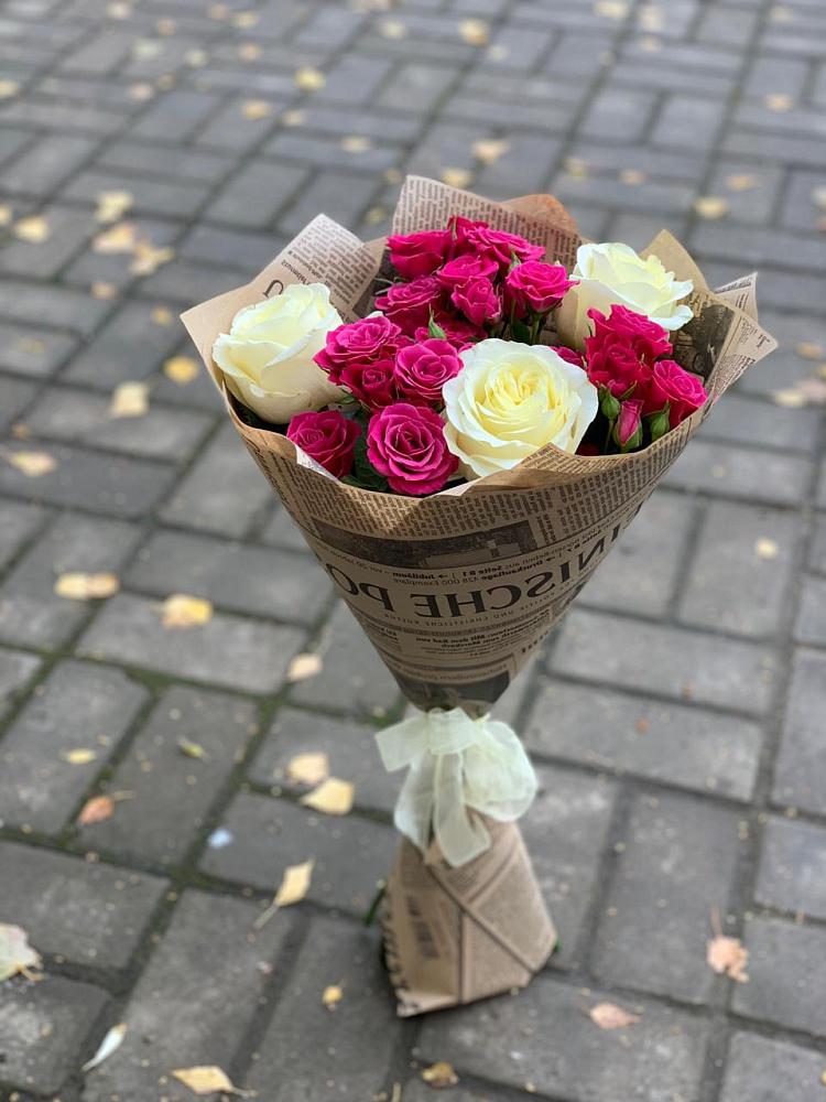 Букет цветов из: Розы в Тевризе