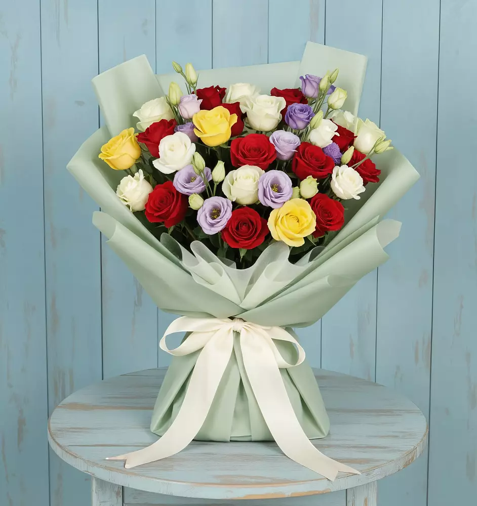 Букет цветов из: Розы в Тевризе