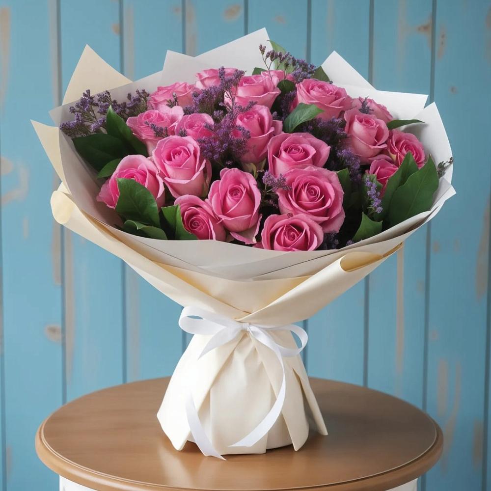 Букет цветов из: Розы в Тевризе