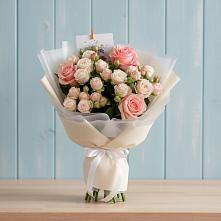 Букет цветов из:  Розы #REPLACE_PRED# Тевризе