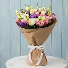 Букет цветов из:  Лизиантусы в Тевризе
