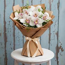 Букет цветов из:  Орхидеи и Розы в Тевризе